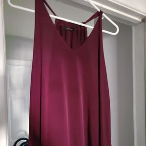 Burgundy tunic